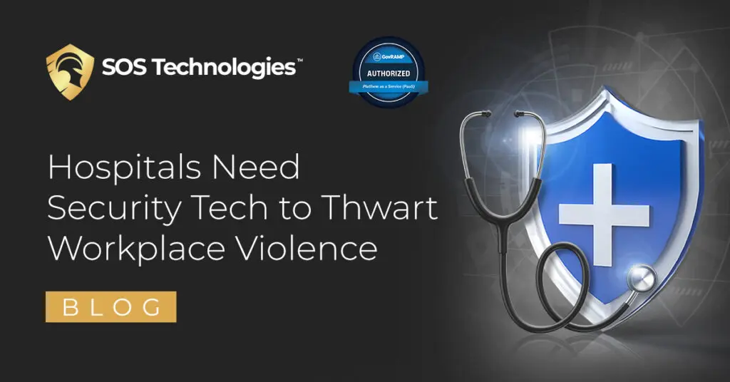 Hospitals Need Security Tech to Thwart Workplace Violence, SOS Technologies CEO Says in Interview article graphic