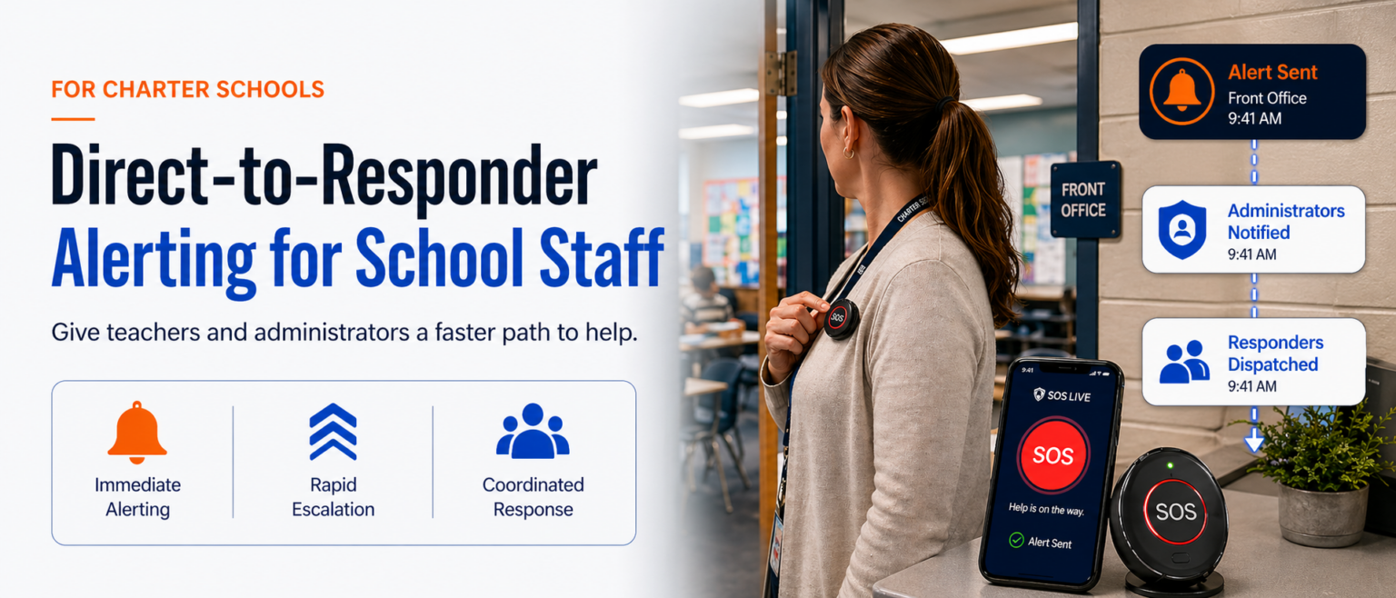 Emergency response technology for charter schools